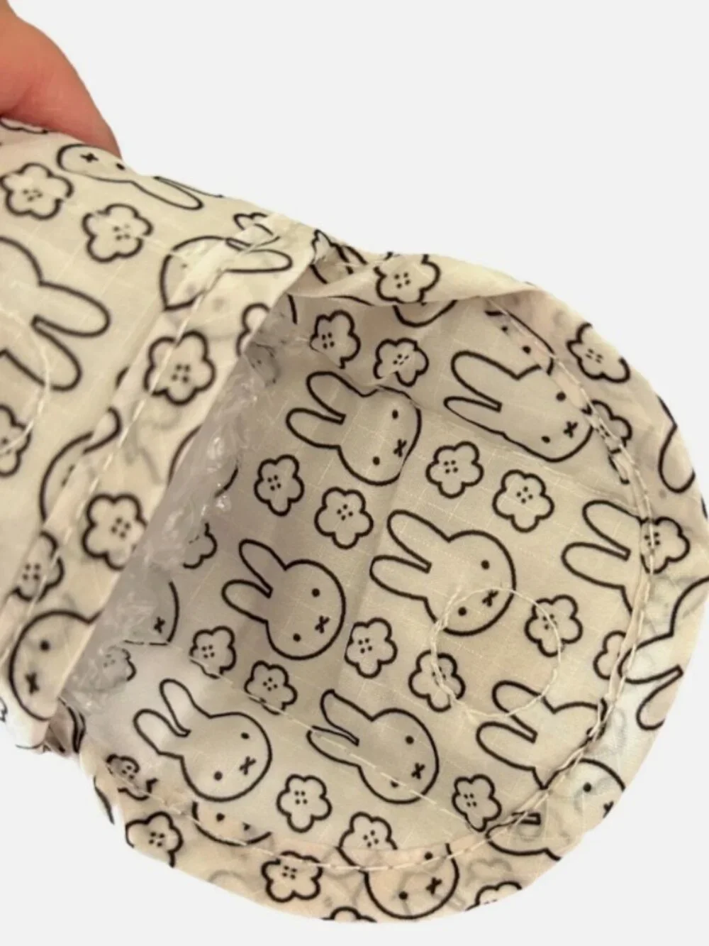 New Miffy Black White Glasses Case Sleeve Sunglasses Storage Soft Protector